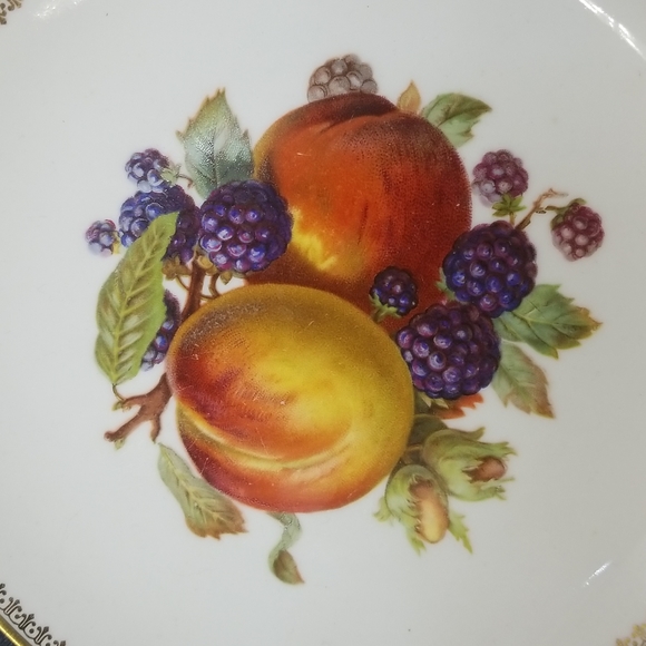 Debra Filigree Fruit Dessert Plates - Picture 6 of 12
